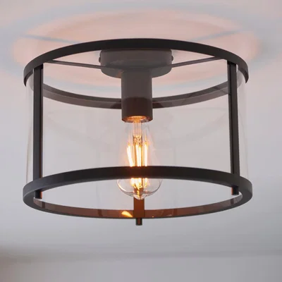 Knees Hopton Ceiling Light - Black