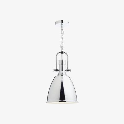 Knees Dar Lighting NOL0150 Nolan 1 Light Pendant Polished Chrome