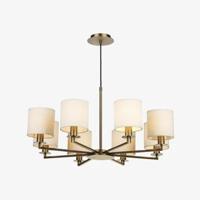 Knees dar lighting Tyl0863 Tyler 8 Light Dual Mount Pendant Bronze
