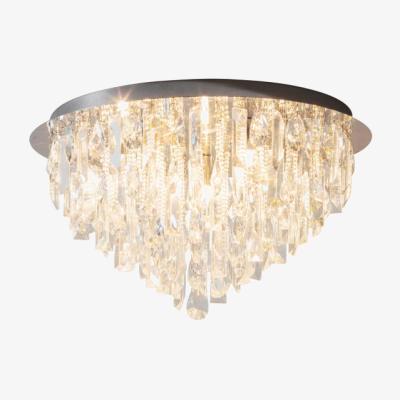 Knees Amuru 5 Light Semi Flush Ceiling Light - Chrome