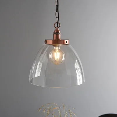 Knees Hansen Grand Pendant Light - Aged Copper