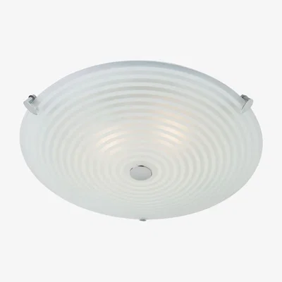 Knees Rafaela 2 Light Flush Ceiling Light - Frosted