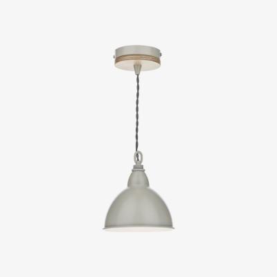 Knees dar lighting Bly0143 Blyton 1 Light Pendant Complete With Painted Shade