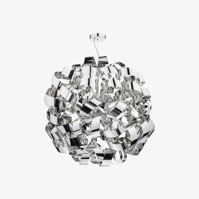 Knees dar lighting RAW1255 Rawley 12 Light Pendant Polished Chrome