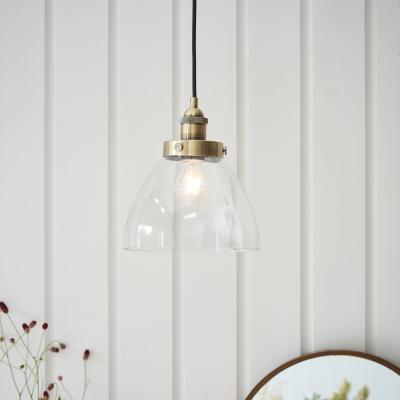 Knees Hansen Pendant Light - Antique Brass