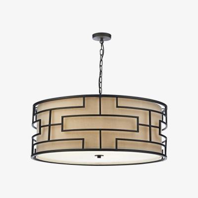 Knees dar lighting Tum0663 Tumola 6 Light Pendant Bronze