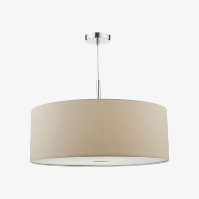 Knees dar lighting Ron1729 Ronda 60cm 3 Light Pendant Ecru With Diffuser