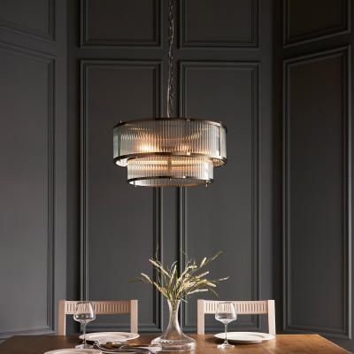 Knees Ridgeton 5 Pendant Light - Antique Brass