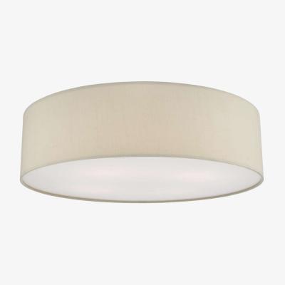 Knees dar lighting CIE5001 Cierro 4 Light Flush Taupe With Diffuser 60cm