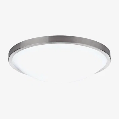 Knees dar lighting DOV5246 Dover Round Acrylic Flush IP44 Satin Chrome
