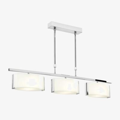 Knees Amuria 3 Light Ceiling Pendant - Chrome
