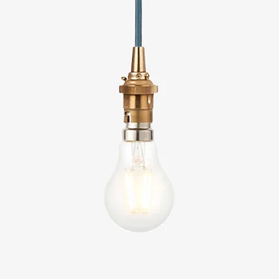 Knees Eltham Pendant - Brushed Aged Brass