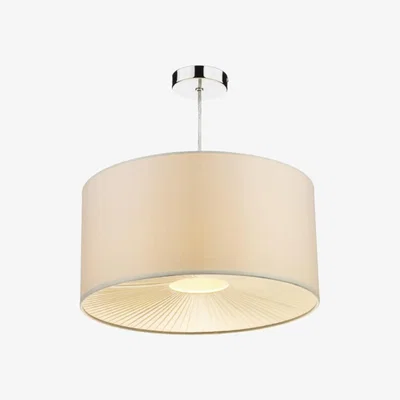 Knees dar lighting Rit6533 Rita Non Elec Pendant 2 Tone Cream (Twin Pack)