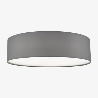 Knees Dar Lighting CIE5039 Cierro 4 Light Flush Grey