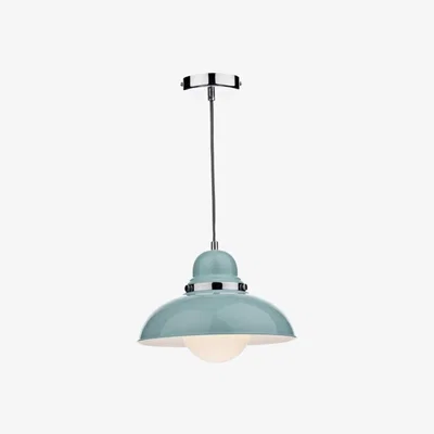 Knees dar lighting DYN0123 Dynamo 1 Light Pendant Blue