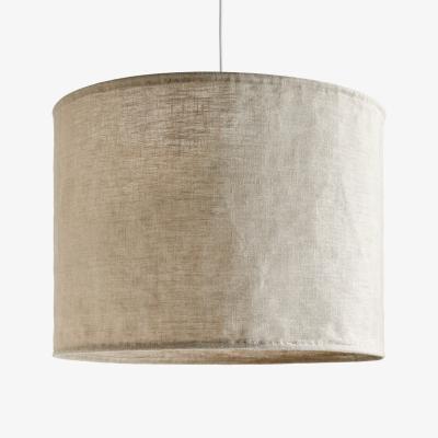 La Redoute Thade 50cm Diameter Crumpled Linen Ceiling Light Shade