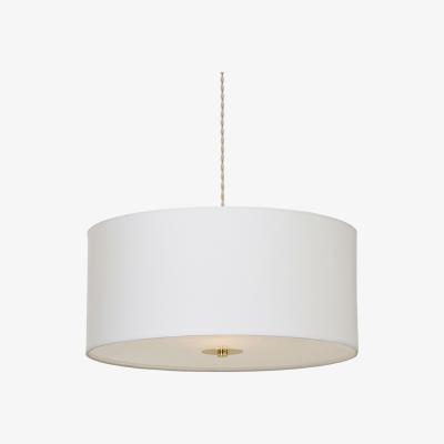 La Redoute Ivory and Gold Tiered Ceiling Shade