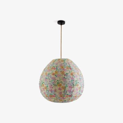 La Redoute Printa 55cm Diameter Floral Patterned Ceiling Light