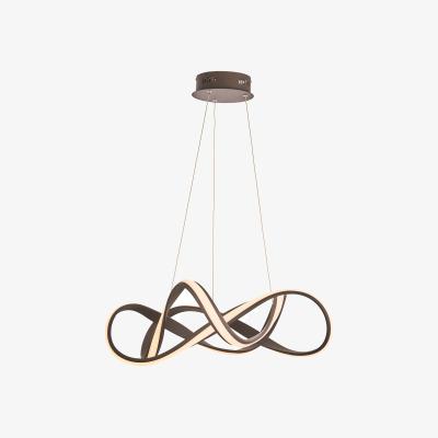 La Redoute Modern Wire Pendant Light 600-1365mm