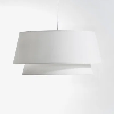 La Redoute Epilogon Two-Tier Cotton Lightshade