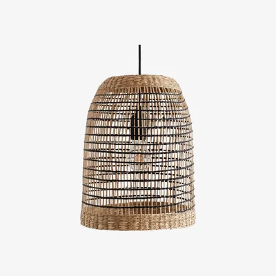 La Redoute Makita 28cm Diameter Woven Grass Ceiling Light