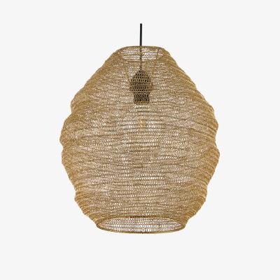 La Redoute Mita 54cm Diameter Metal Mesh Ceiling Light