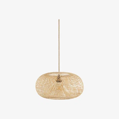 La Redoute Ezia Bamboo 45cm Diameter Ceiling Light Shade