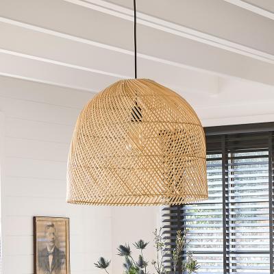 La Redoute Dankia 50cm Diameter Rattan Ceiling Light