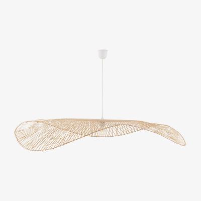 La Redoute Ezia 130cm Diameter Openwork Bamboo Ceiling Light Shade
