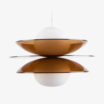 La Redoute Okara Ceiling Light in Plexiglass and Opaline Glass