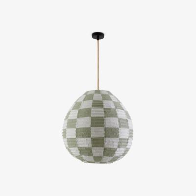 La Redoute Danito 55cm Diameter Checkerboard Globe Ceiling Light