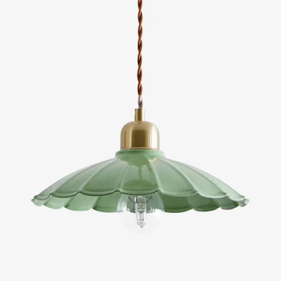 La Redoute Festonia Scalloped Metal Ceiling Light