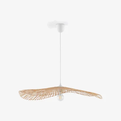 La Redoute Ezia Bamboo Lightweight 70cm Diameter Ceiling Light Shade