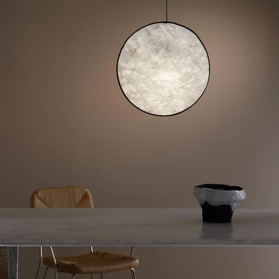 La Redoute Moon Pendant Lamp in Tyvek®, Diameter 45cm
