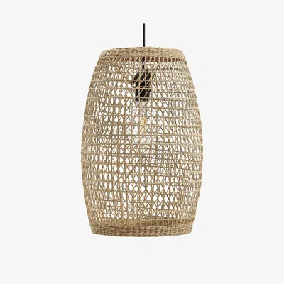 La Redoute Makita 30cm Diameter Woven Straw Ceiling Light Shade