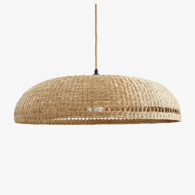 La Redoute Jutlo Woven Grass 60cm Diameter Ceiling Light Shade