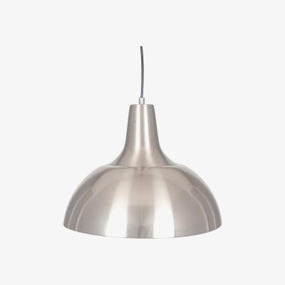 La Redoute Antique Silver Hand finished Hammered Dome Pendant Ceiling Light