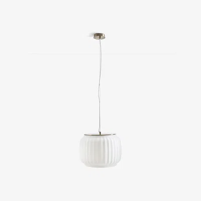 La Redoute Canelé Large Opaline Ceiling Light