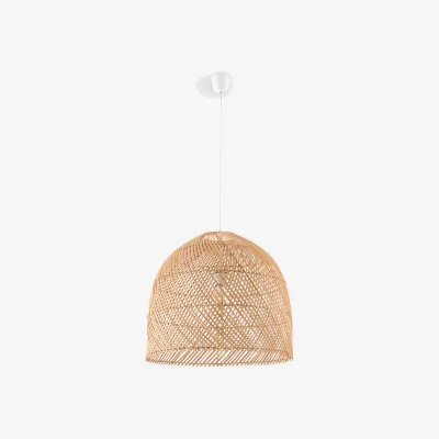 La Redoute Dankia 50cm Diameter Rattan Ceiling Light
