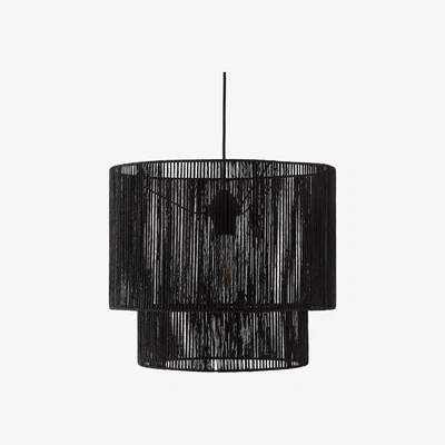 La Redoute Yaku Hemp Pendant Light, H35cm
