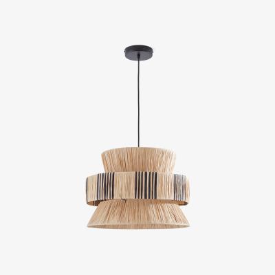 La Redoute Rafita Triple Raffia 40cm Diameter Ceiling Light