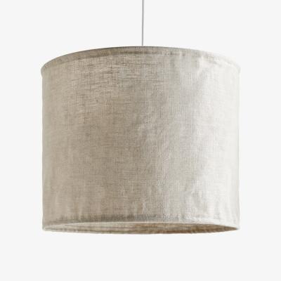 La Redoute Thade 40cm Diameter Crumpled Linen Ceiling Light Shade