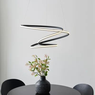 La Redoute Dunehill Contemporary Warm White LED Pendant Light