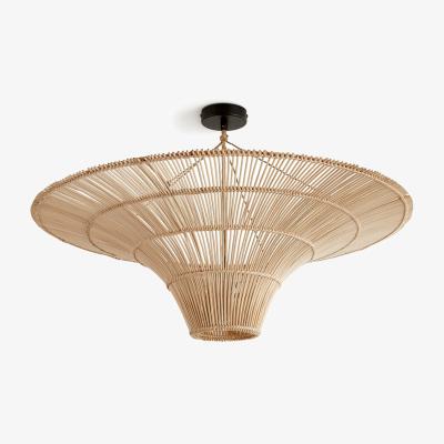 La Redoute Junita 80cm Diameter Rattan Ceiling Light