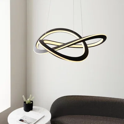 La Redoute Eliza 1 Pendant Light in Textured Black