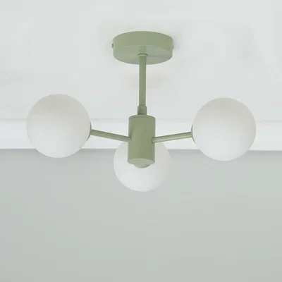 La Redoute 3 Arm Flush Ceiling Light
