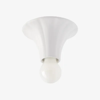 La Redoute Granny Fluted Ceramic Ceiling Light