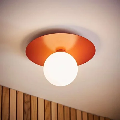 La Redoute Flush Globe Ceiling Light