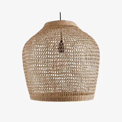 La Redoute Makita 50cm Diameter Woven Grass Ceiling Light