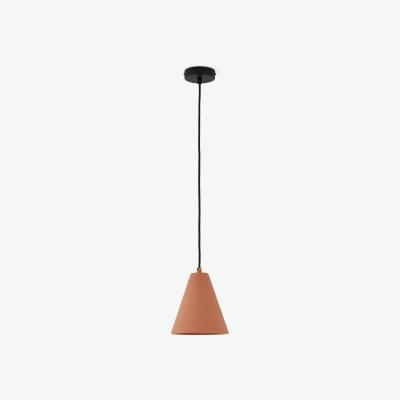 La Redoute Arida 18cm Diameter Terracotta Concrete Ceiling Light